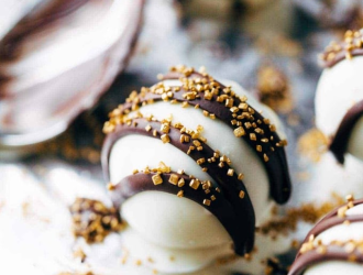 Bouchées de Gâteau au Chocolat et à la Menthe