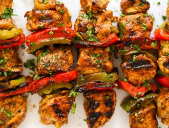 La recette des Shish Tawook - Brochettes de Poulet