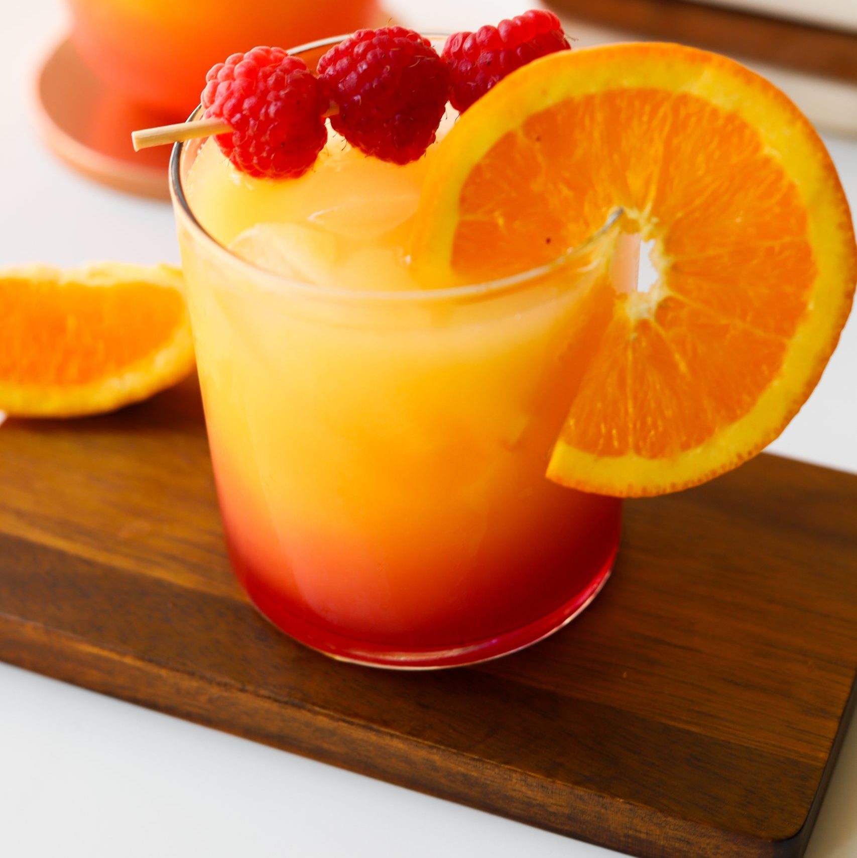 le boisson du Mocktail Sunrise