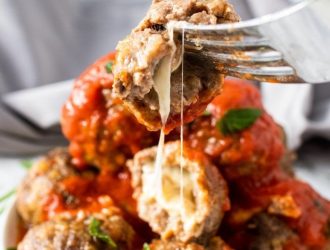 Recette des Boulettes de Viande Farcies à la Mozzarella