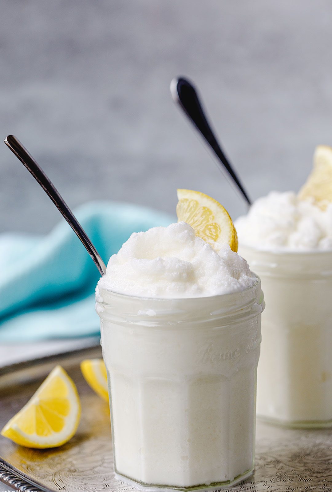 La recette de Citronnade à la Noix de Coco Glacée