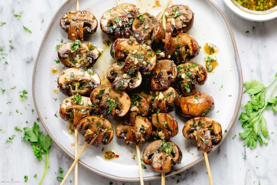 La recette des Champignons Grillés