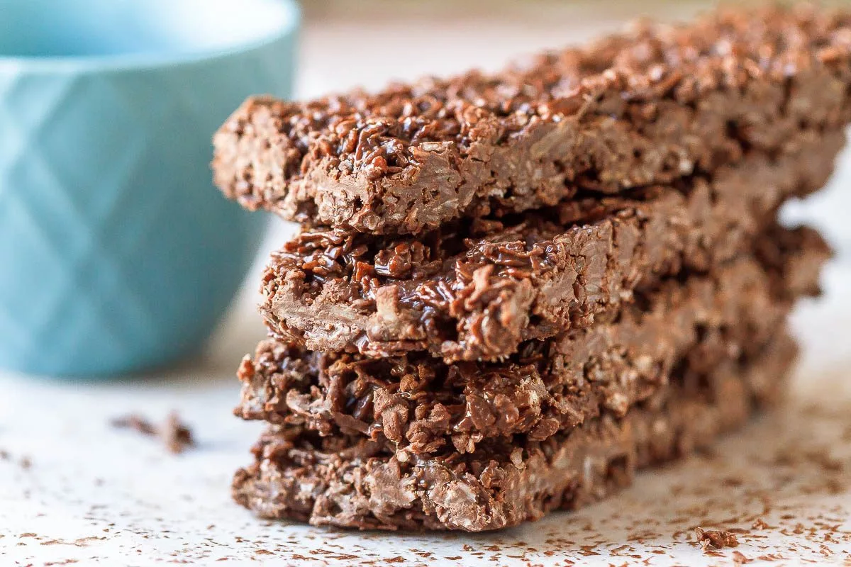 La recette des Barres de Chocolat à la Noix de CocoBarres de Chocolat à la Noix de Coco