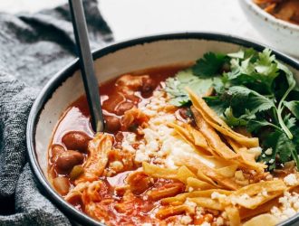 La recette de la Soupe de tortilla au poulet