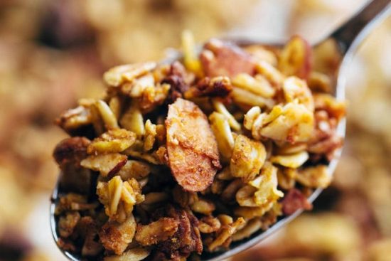 La recette de la granola à la citrouille